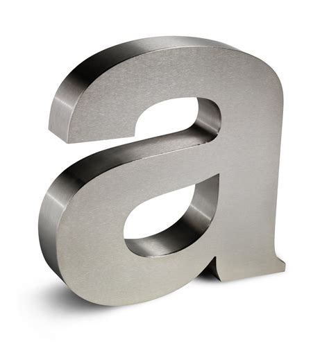 fabricated metal dimensional letter|fabricated stainless steel letters.